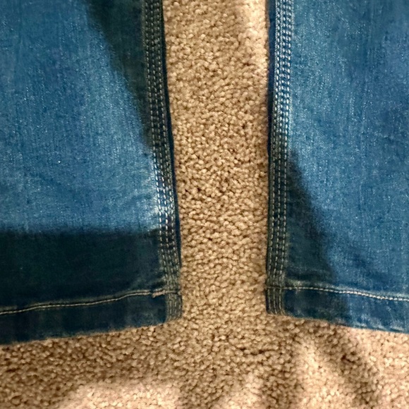 Free People Distressed Montana Skinny Jeans in Lake Blue- Women’s Size 26 - Picture 7 of 12